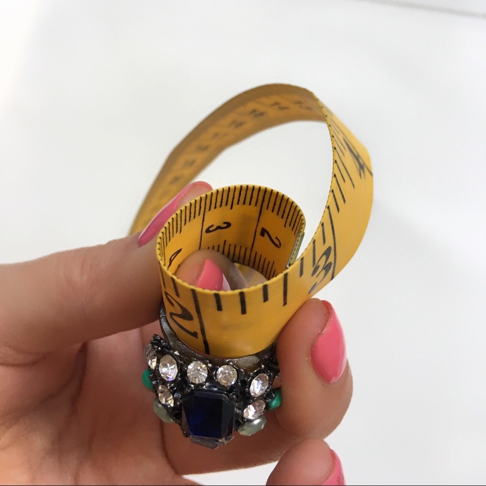 Topshop Rhinestones Ring - Picture 5 of 5